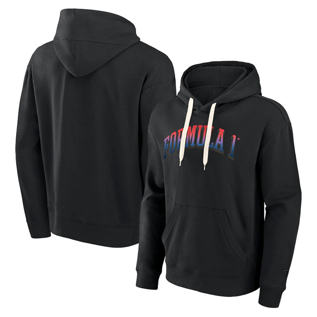 Men's Formula 1 Logo Black Hoodie